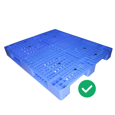 Ergonomic Nestable Hygienic Plastic Pallet Warehouse HDPE 2000Kg Dynamic