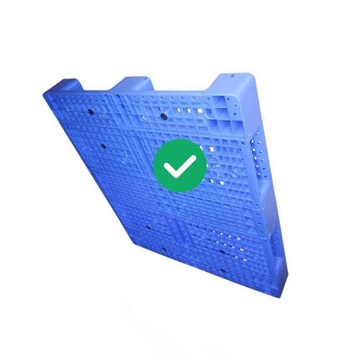 Hygienic 2T Load Nestable Plastic Pallets 1300X1100 PE For Food Industry