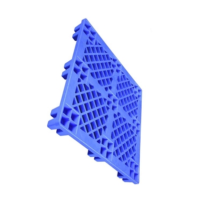 Blue HDPE Nestable Plastic Pallet 2000Kg Static Load Pallet 1100 X 1100 X 145