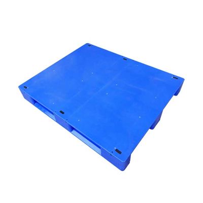ISO9001 Flat HDPE Plastic Pallets 100% Recyclable With Reinforcement Structure