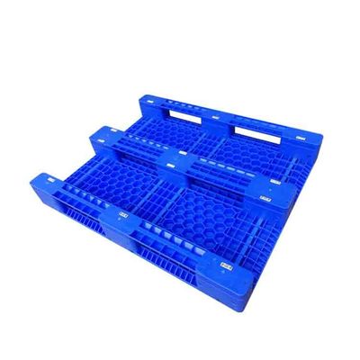 ISO9001 Flat HDPE Plastic Pallets 100% Recyclable With Reinforcement Structure