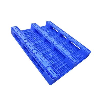 HDPE Injection Molded Pallets 3 Runners Plastic Skid Pallet