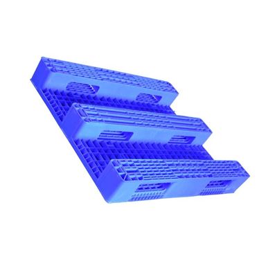 120x80cm Warehouse Plastic Pallets For Storage PE Single Faced