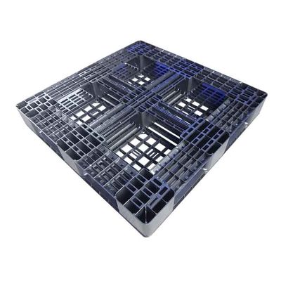 1100 X 1100 Plastic Pallets Black SGS Plastic Shipping Pallets