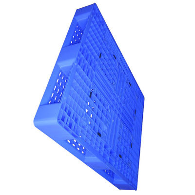 Heavy Duty Blue PE Euro Hygienic Plastic Pallet 1200 X 1000 Dynamic Load 700Kg