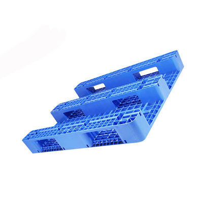 PP HDPE FDA Approved Nestable Plastic Pallets For Storage 3 Runners