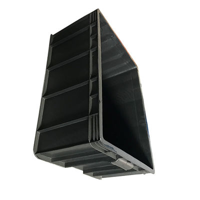 PE ESD Black Plastic Logistic Box 540*420 Plastic Moving Box 40L