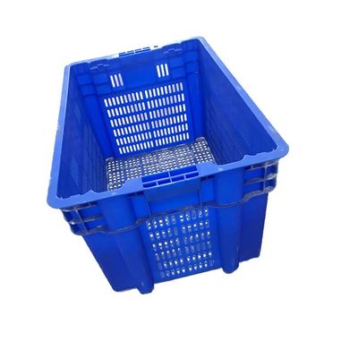 Reusable 60x40 Plastic Moving Crate Nestable For Warehouse 2Kg