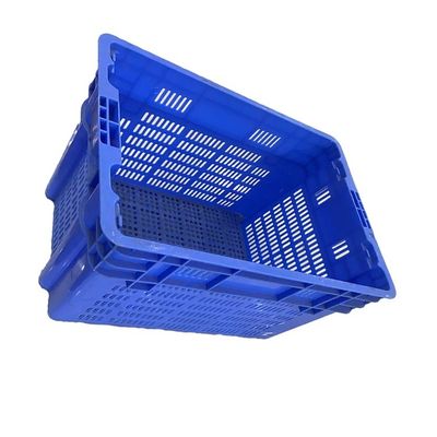 2Kg Nestable Plastic Moving Crate 600 X 400 For Vegetable Market