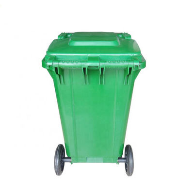 63G Outdoor Plastic Trash Can Polypropylene UV 240L Plastic Rubbish Bin