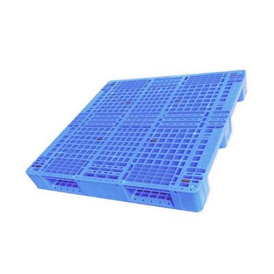 1100x1100 HDPE Stackable Plastic Pallet Dynamic 2.5T Blue 13.8Kg