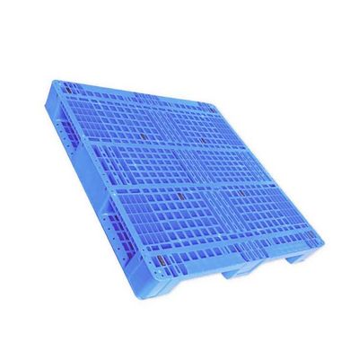Stackable 43x43' Blue 5511lbs PE Plastic Pallet Heavy Duty For Warehouse