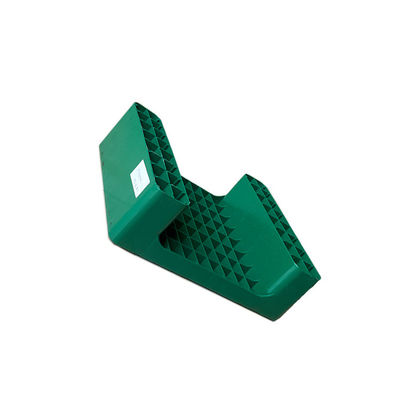 Green HDPE 450x350 Stackable Plastic Pallet For Warehouse Port