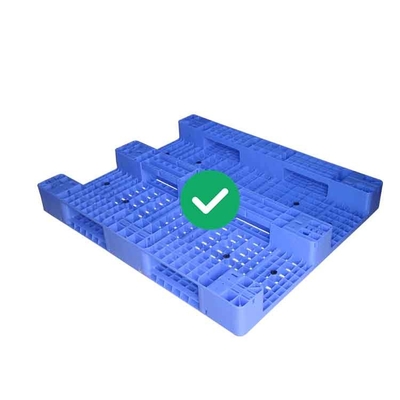 Ergonomic Nestable Hygienic Plastic Pallet Warehouse HDPE 2000Kg Dynamic