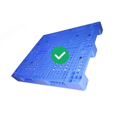 Ergonomic Open Deck Pallet 1300x1100 PE 5000Kg Load Hygienic