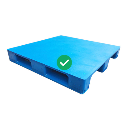 1200x1200 HDPE Plastic Shipping Pallets Recyclable Hygienic 1.2T Load