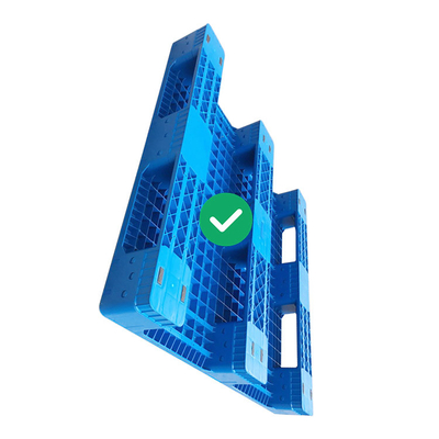 1.2X1.2m Reusable Moving Crates Plastic Pallet HDPE Plastic 1.5T Racking Load