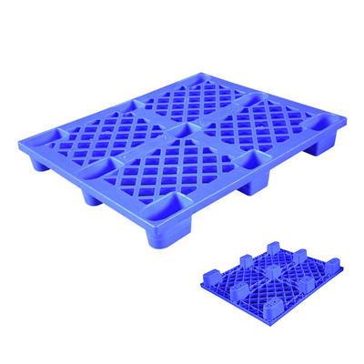 Serrated Deck Disposable Plastic Pallet 1200X800 HDPE 9 Feet Nestable
