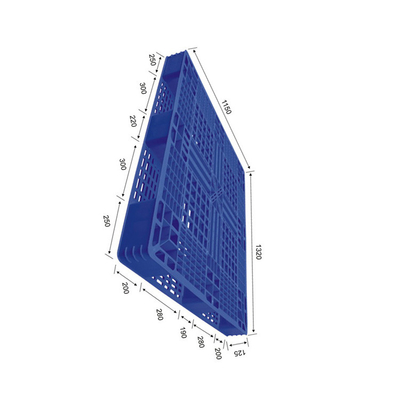 1320X1150 Plastic Export Pallets HDPE Warehouse 1200Kg Dynamic