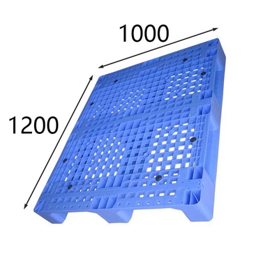 Hygienic Hygene Food Grade Rackable Plastic Pallets 1200x1000x150mm
