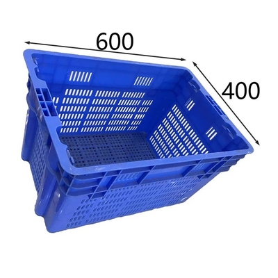 100% HDPE Collapsible Moving Plastic Crate 600 X 400 X 315mm Heavy Duty Durable
