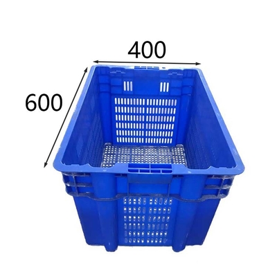 100% HDPE Collapsible Moving Plastic Crate 600 X 400 X 315mm Heavy Duty Durable